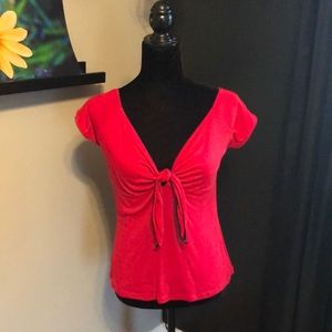Hell Bunny Red Retro Top